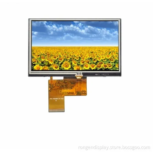 Rg050cqt-01r for Ship Navigation System 5 Inch 800*480 LCD Display